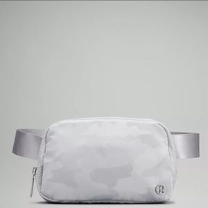 Lululemon White Camo Everywhere Belt Bag